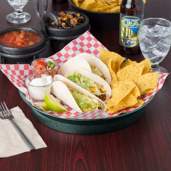 a close up of food