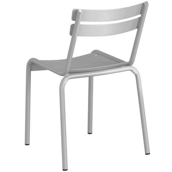 a white chair with a backrest
