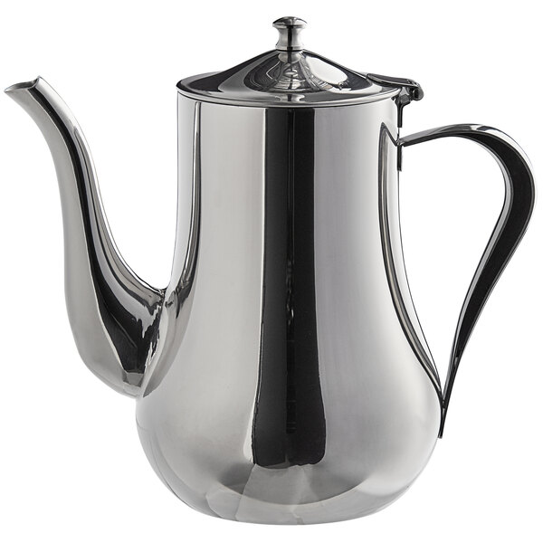 World Tableware CT867 Belle 70 oz. Stainless Steel Tea Pot