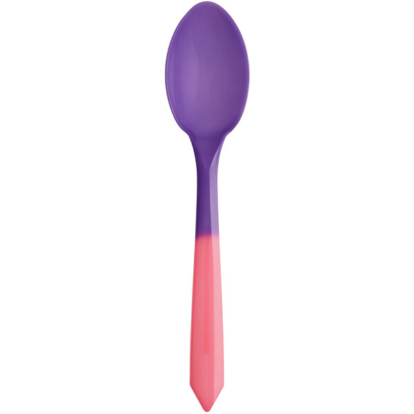 Pink to Purple ColorChanging Dessert Spoon 100/Pack