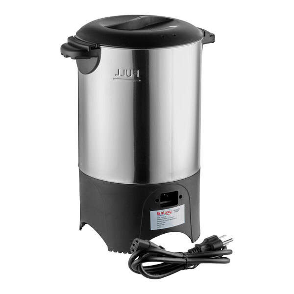 Galaxy 30 Cup (150 oz.) Stainless Steel Single Wall Coffee Urn - 120V, 1,000W