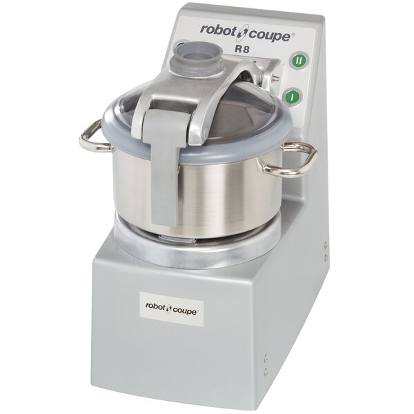 a close-up of a food processor