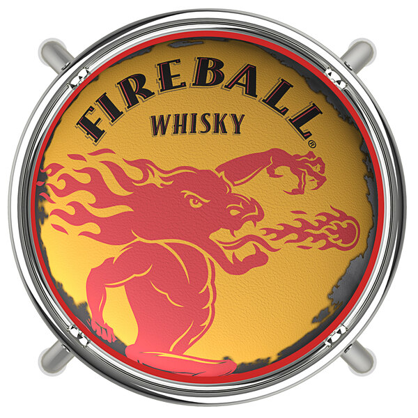 Holland Bar Stool Fireball Whiskey Swivel Bar Stool w/ 4