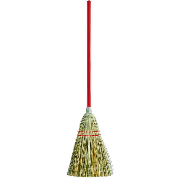 a close-up of a broom