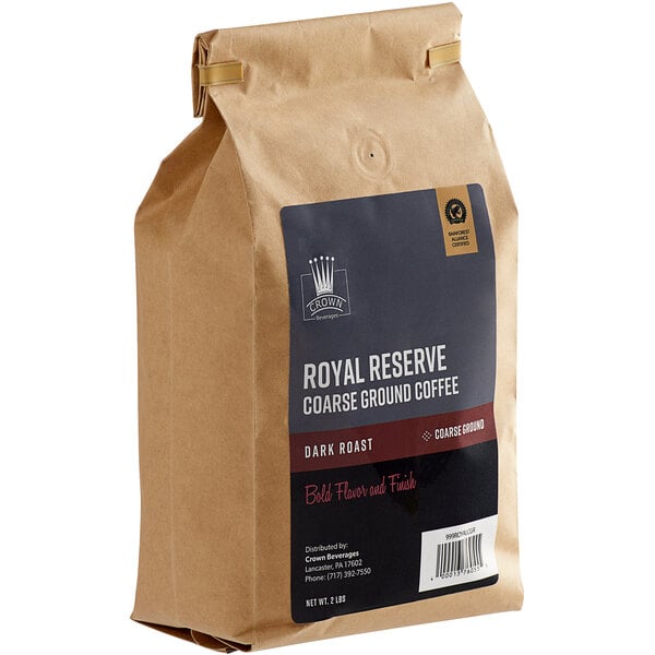 Crown Beverages Royal Reserve Guatemalan Coarse Ground Coffee 2 lb.