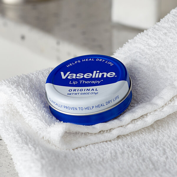 Vaseline 53647 0.6 oz. Lip Therapy Original Lip Balm Tin