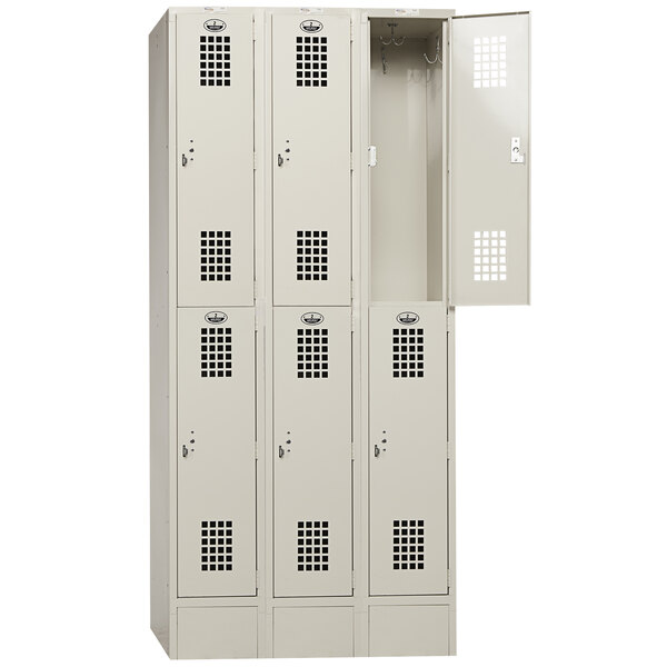 Winholt Wl 6 15 Triple Column Six Door Locker 36 X 15