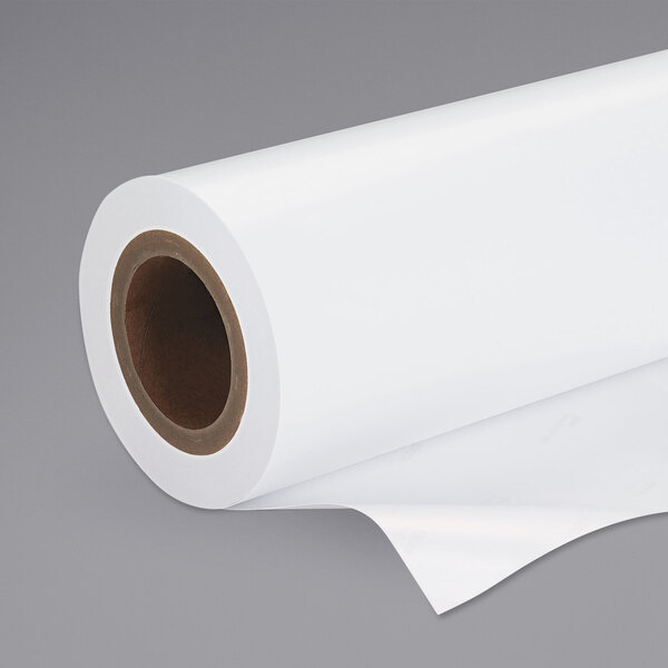 A roll of Epson Luster White photo paper.