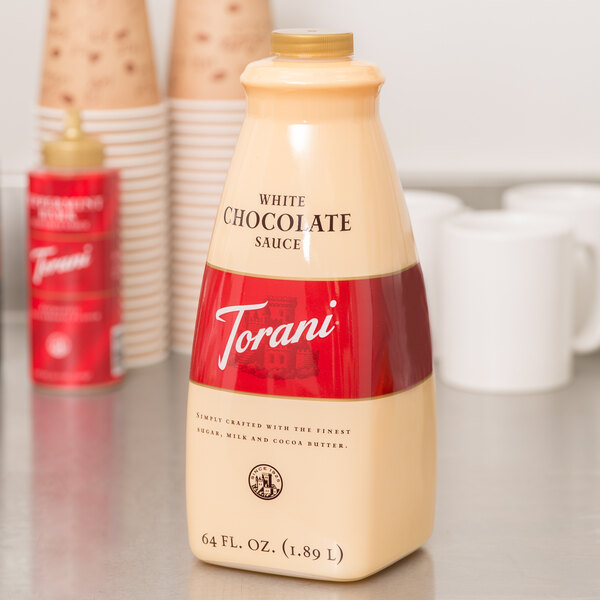 Torani 64 oz. White Chocolate Flavoring Sauce