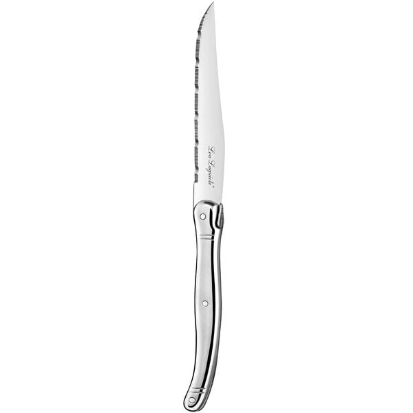 Laguiole Tradition Inox 9 1/8" High Carbon Steel Steak Knife -