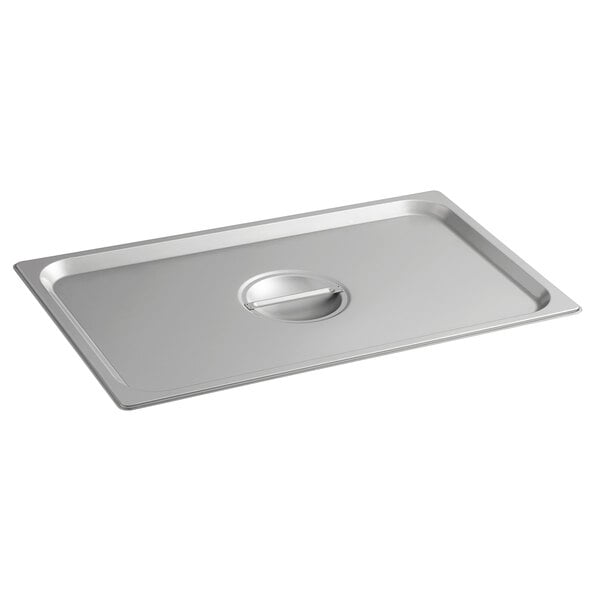 Carlisle 607002D DuraPan Full Size 2 1/2 Deep Divided Stainless