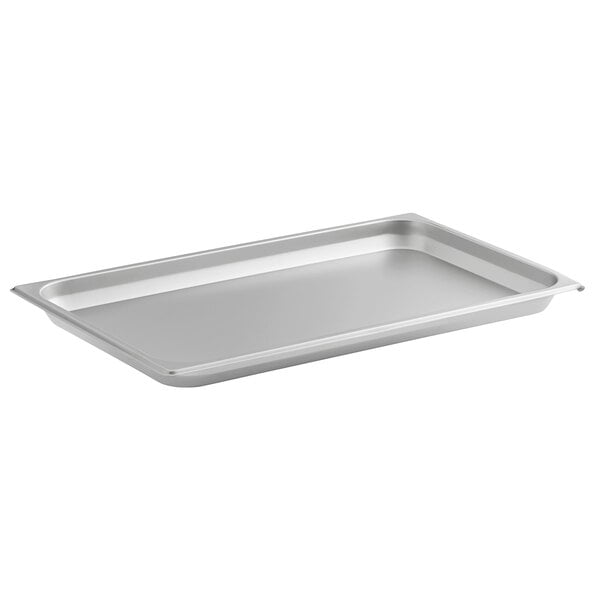 Carlisle 607002D DuraPan Full Size 2 1/2 Deep Divided Stainless