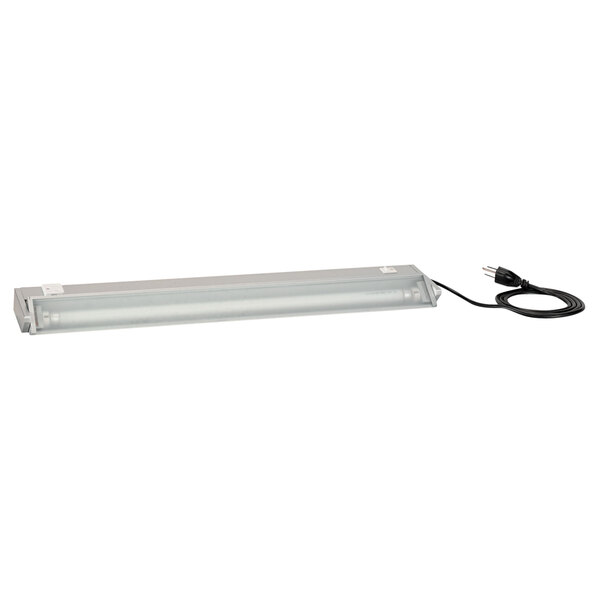 A white rectangular Bush task light with a cord.