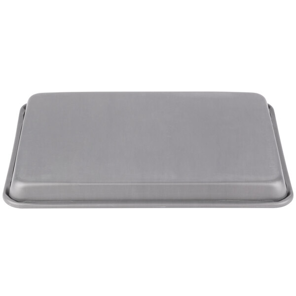 A grey rectangular Merrychef HardCoat sheet pan.