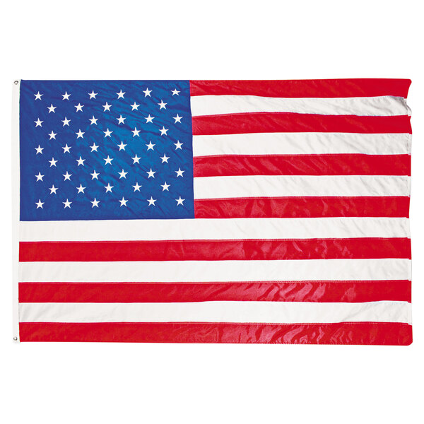 An Advantus U.S.A. flag with stars on a white background.