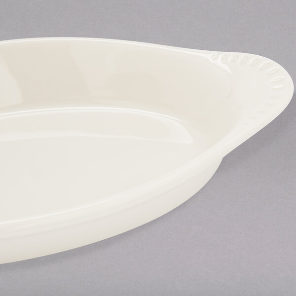 Pack of 12 Tuxton BEN-120 Vitrified China Welsh Rarebit 9-7//8 9-7//8 12 oz Eggshell