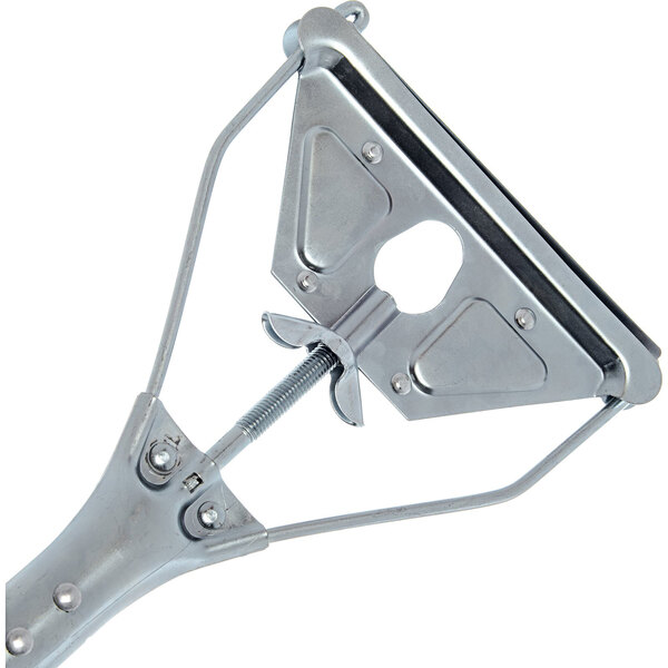 metal stirrup style mop handle
