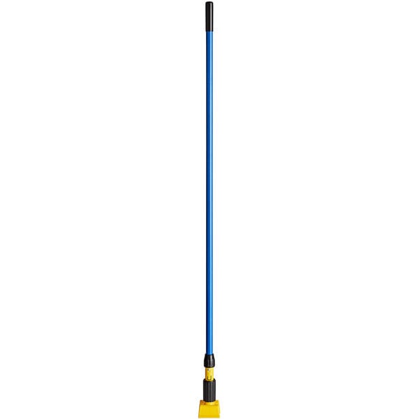 Rubbermaid Commercial Gripper 60 Inch Fiberglass Wet Mop Handle Blue ...