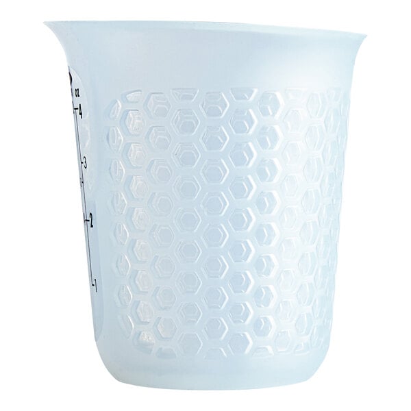 OXO 11161200 Good Grips 1/2 Cup Mini Squeeze & Pour Translucent Silicone Measuring Cup