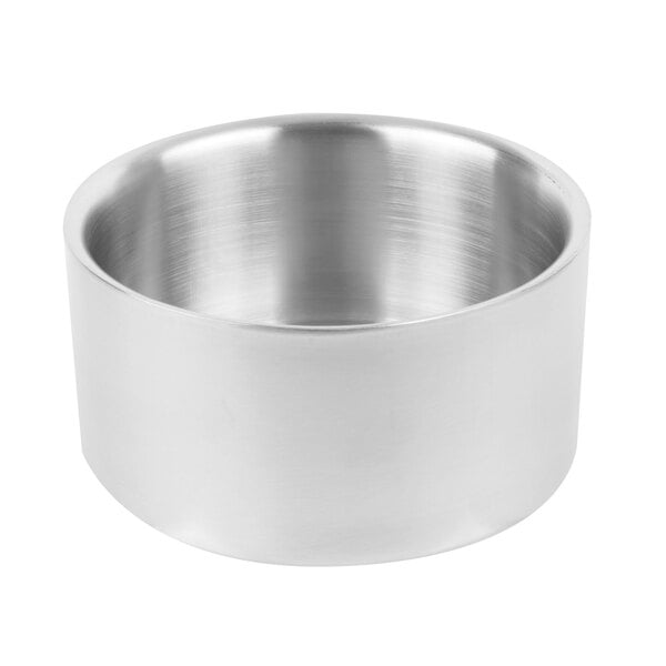 An American Metalcraft stainless steel double wall bowl.