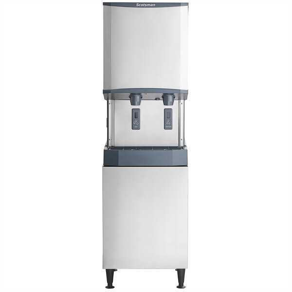 Scotsman Hid540w 1 Meridian Countertop Water Cooled Ice Machine And Water Dispenser With