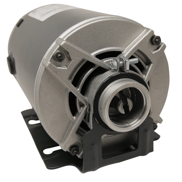 A close-up of a Perlick Carbonator Pump Motor with a black housing.
