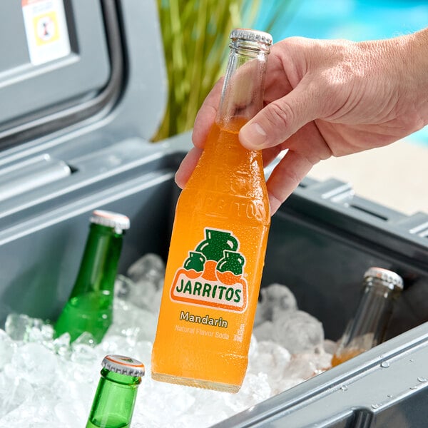 Jarritos® Mandarin Soda 12.5 fl. oz. - 24/Case