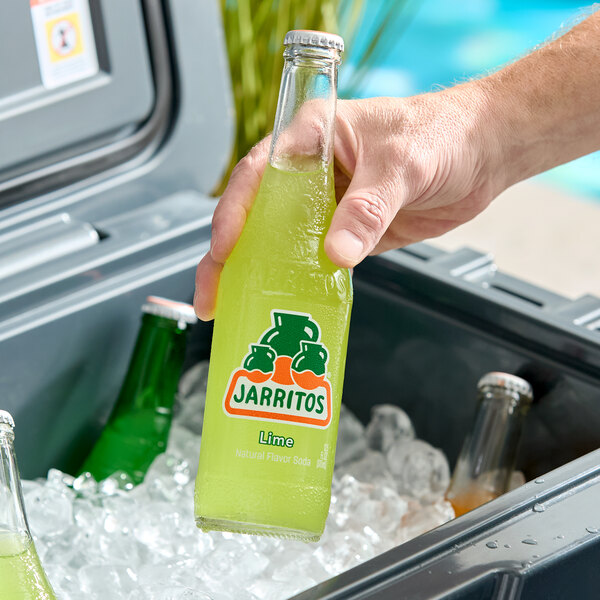 Jarritos® Lime Soda 12.5 fl. oz. - 24/Case