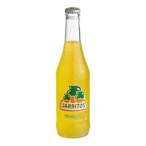 Jarritos® Pineapple Soda 12.5 fl. oz. - 24/Case