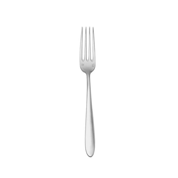 A Oneida silver stainless steel salad/dessert fork.