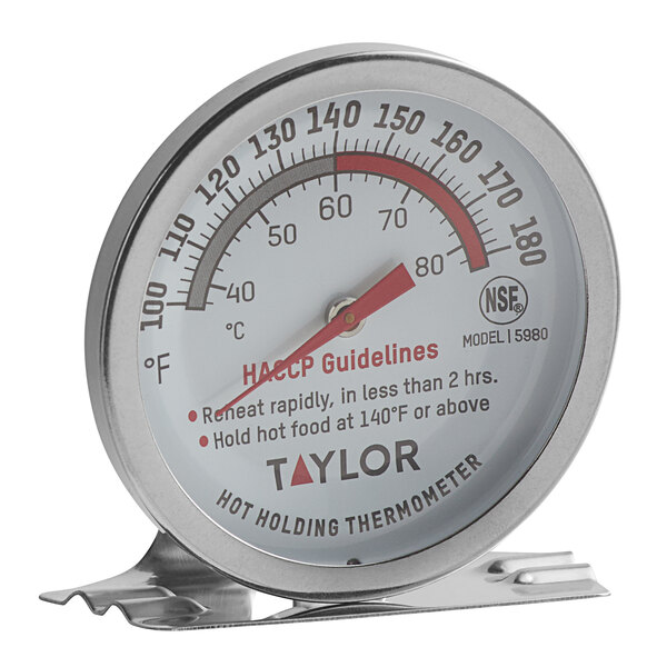 Taylor 5982N Milk/Beverage Thermometer 1 3/4 Dial - Ford Hotel Supply