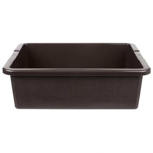 Rubbermaid FG335100BRN 21 1/2" x 17" x 7" Brown High Density