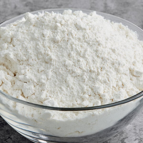 A bowl of Krusteaz Professional Buttermilk Pancake Mix.