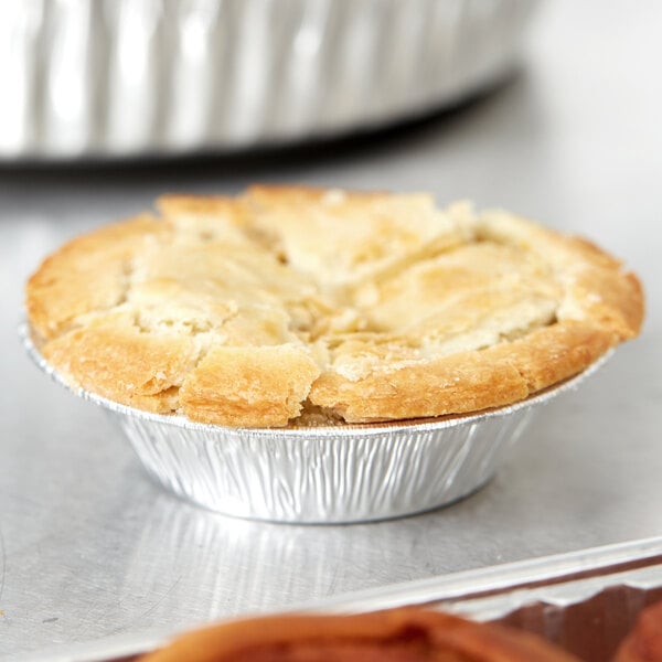 Aluminum Foil Tart Pie Pans Perfect for Homemade Cakes & Pies 5.5 Inch 50 pk 