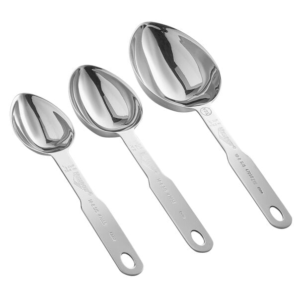 Vollrath Stainless Steel Measuring Cup Set Set Of 4 Cups - Office