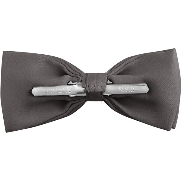charcoal gray satin ribbon