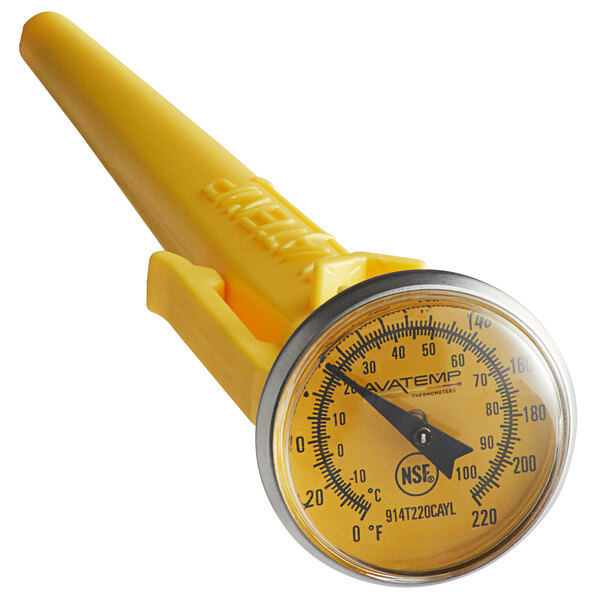 AvaTemp 5" HACCP Pocket Probe Dial Thermometer with Calibration Wrench