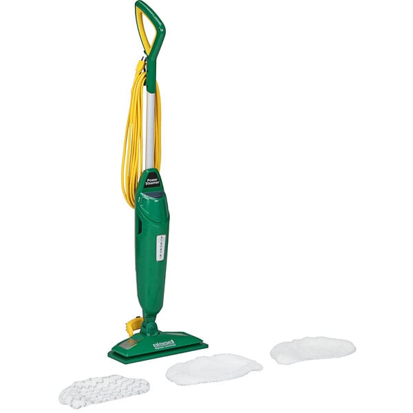 Bissell Commercial BGST1566 12 1/2 PowerSteamer Steam Mop with 3 Washable  Mop Pads