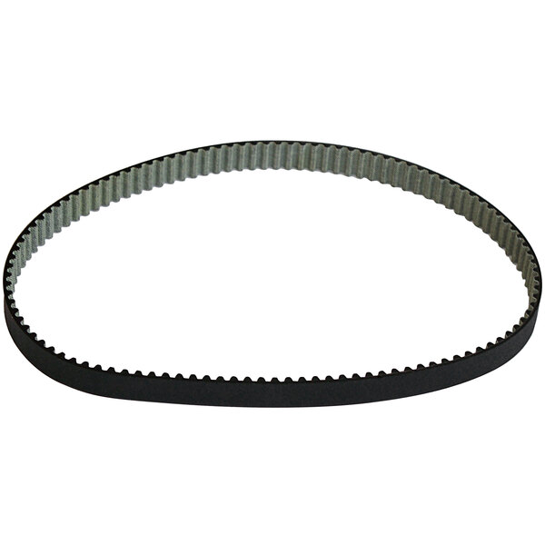A Bissell Commercial vacuum belt with a black band.