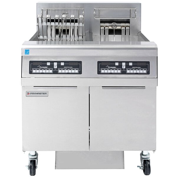 a large commercial deep fryer