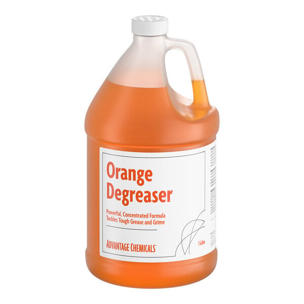 Advantage Chemicals 1 Gallon Orange Concentrated Cleaner / Degreaser