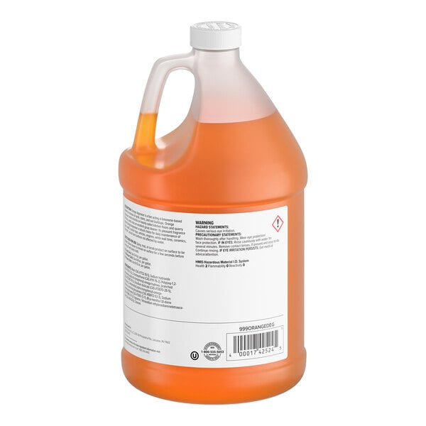 Advantage Chemicals 1 Gallon Orange Concentrated Cleaner / Degreaser