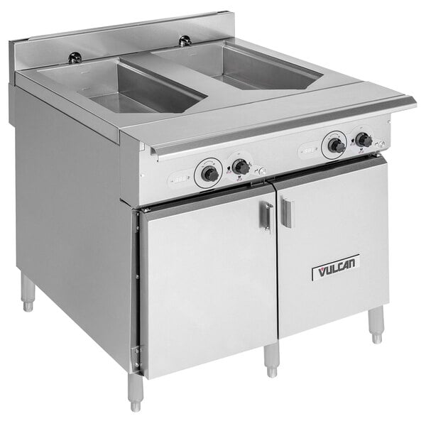 a large commercial kitchen equipment