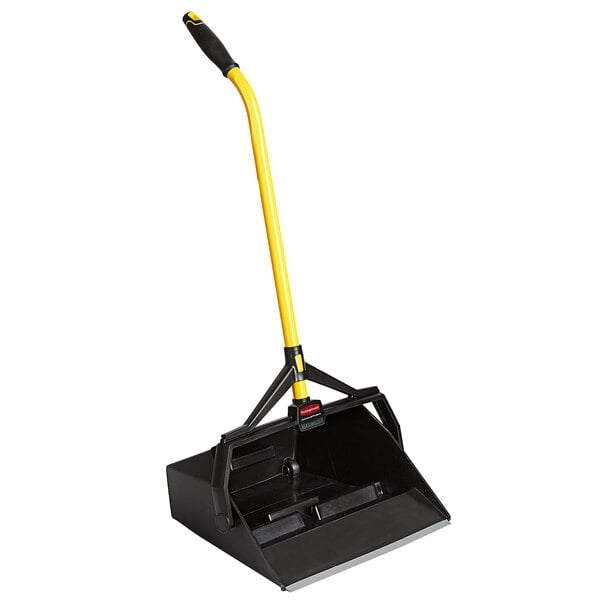 2018781 Black Rubbermaid Commercial Products Maximizer Heavy-Duty Stand-Up Debris Pan