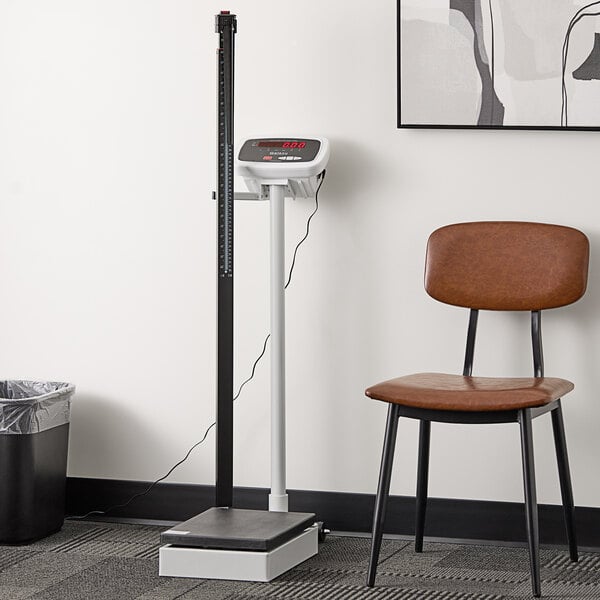 AvaWeigh MSD600 600 lb. Digital BMI Physicians Scale with Height Rod