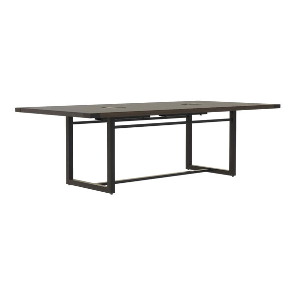 Safco MRCS8STO Mirella 8' Southern Tobacco Rectangular Conference Table