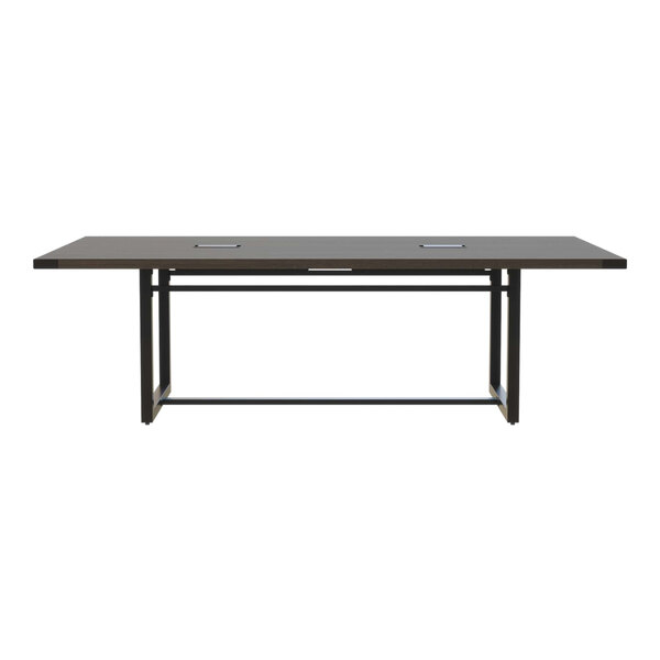 Safco MRCS8STO Mirella 8' Southern Tobacco Rectangular Conference Table