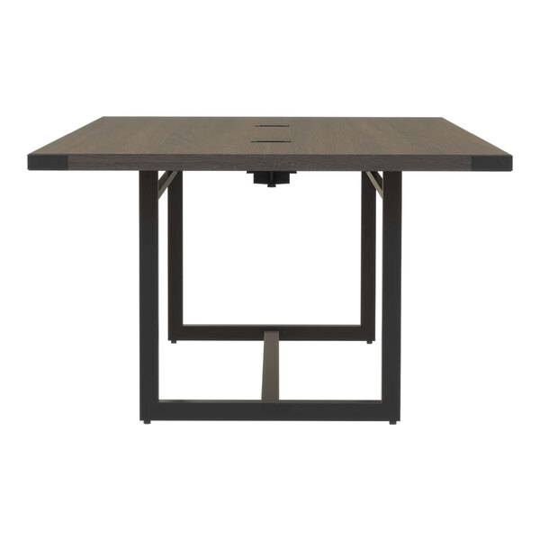 Safco MRCS8STO Mirella 8' Southern Tobacco Rectangular Conference Table
