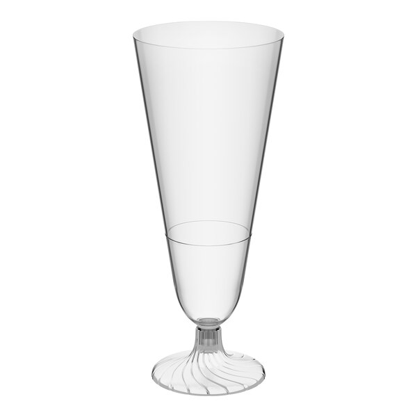 WNA Comet SW12 12 oz. 2-Piece Plastic Pilsner Cup   - 10/Pack