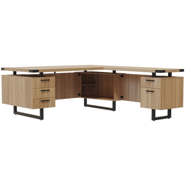 Safco Mrlbf6636sdd Mirella 66 X 84 Sand Dune L Shaped